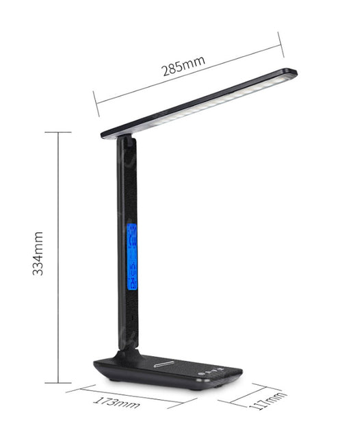 Load image into Gallery viewer, Lamp Plus 3 in 1 Lamp With Phone Charger, Clock And Thermostat
