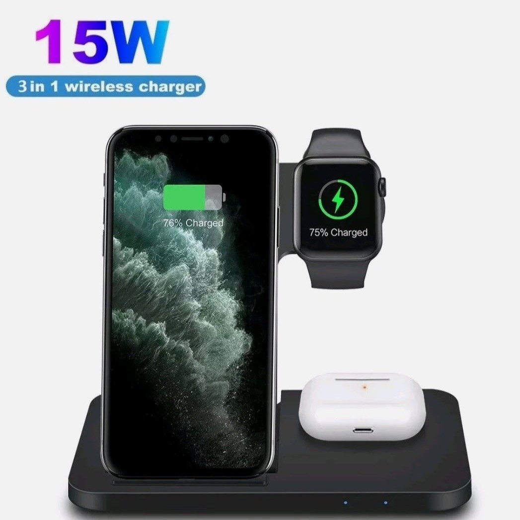 3 in 1 Wireless Foldable Charging Station